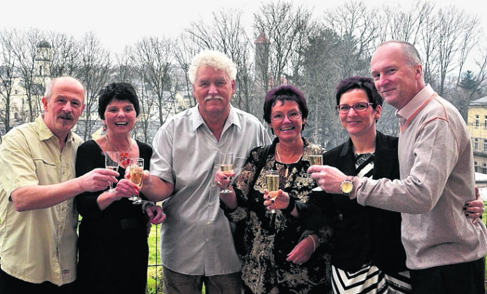 Familienfeierfoto Familie